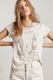 Dileoo New Women Stylish Print T Shirt 2022 Short Sleeve O Neck Tees Ladies Summer Streetwear Chic Tops